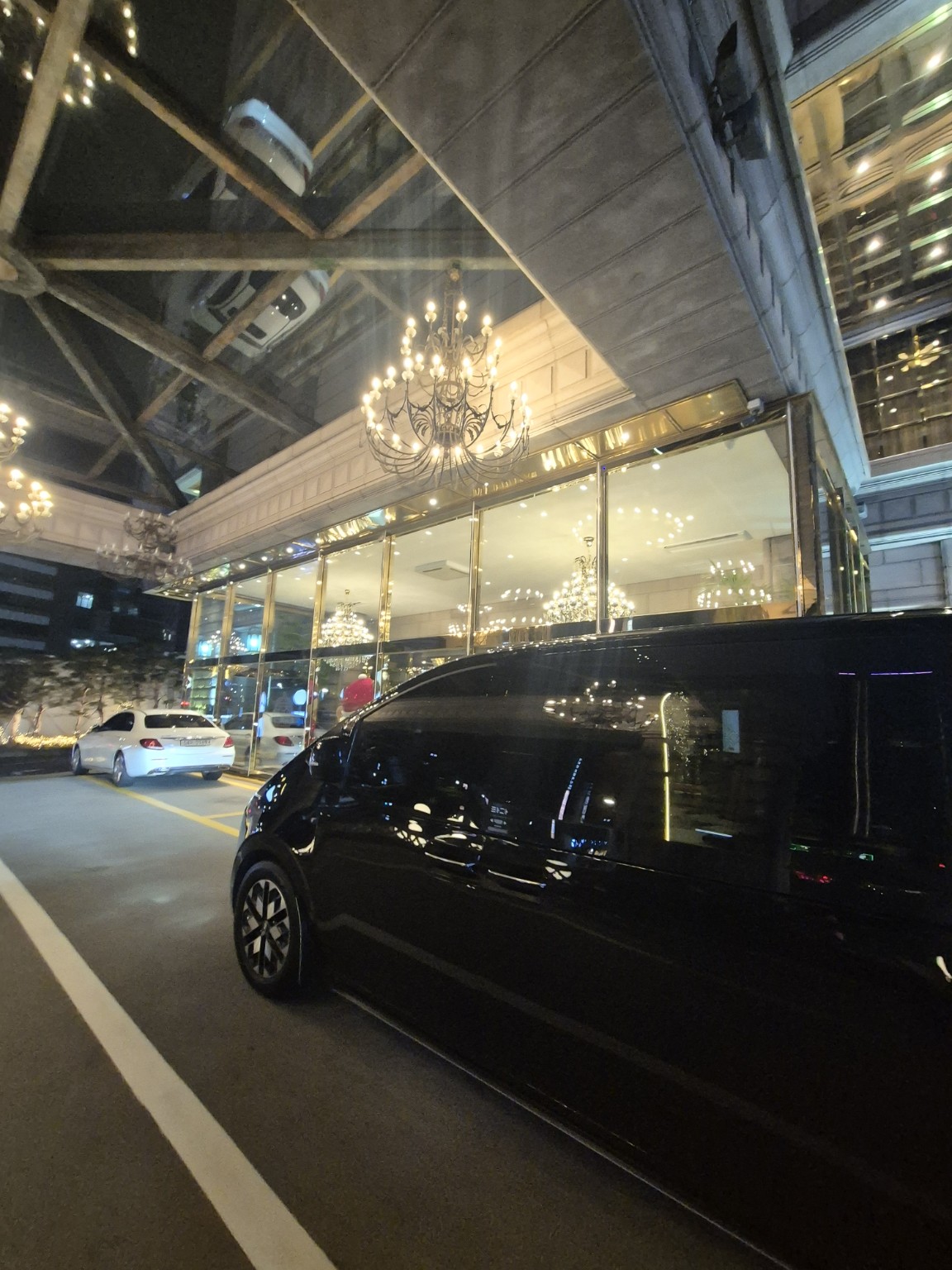 Hotel drop-off in Gangnam